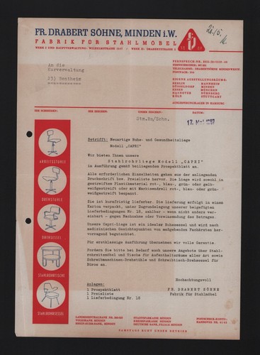 Minden brief 1957 fr - minden,, 1957,