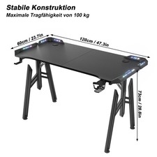 LED PC Gaming Tisch