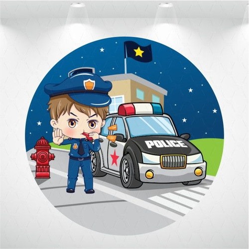 Polizei polizist essbar - polizist,