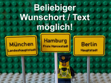 Individuelles Ortsschild nach
