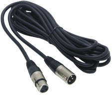 Mikrofonkabel XLR 5m Kupplung