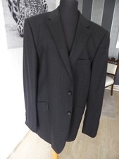 Herren Sakko von Strellson in Schwarz Gr.106 Reine Schurwolle