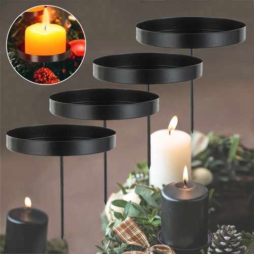 Kerzenhalter adventskranz 8cm - kerzenhalter,