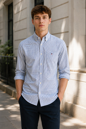 Gant herrenhemd slim - gant,