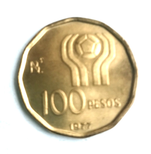 Argentinien 100 pesos 1977 - -,