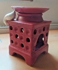 Duft-Lampe Ol Kachelofen Aromalampe für Teelichter keramik gebraucht