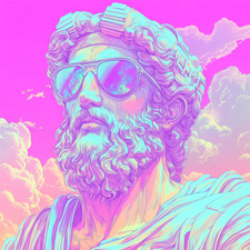 Wandtattoo Aufkleber Gott Zeus