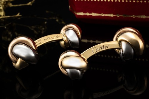 Cartier manschettenknöpfe - cartier,