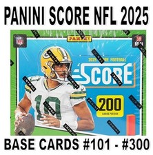 2025 Panini Score NFL Base