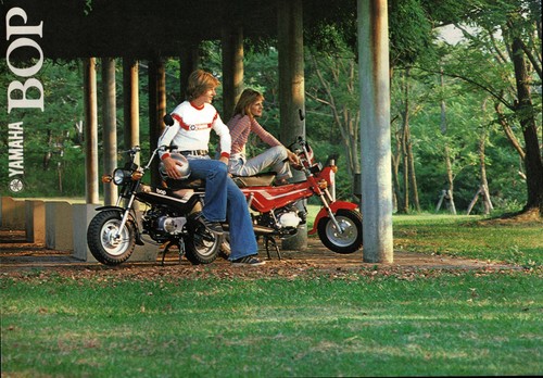Prospekt yamaha motorrad bop - motorrad,