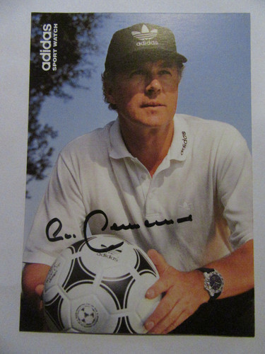 Franz beckenbauer signiert - beckenbauer,