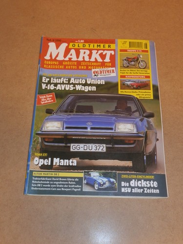 Oldtimer markt 2000 triumph - oldtimer,