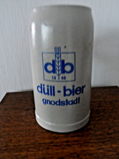 düll Bier Bierkrug Brauerei  Düll - Gnodstadt - 1,0 Liter  alt