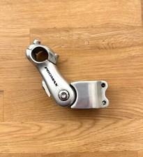 Fahrrad Vorbau Promax 1 1/8" verstellbar silber 25,4mm Lenkerklemmung
