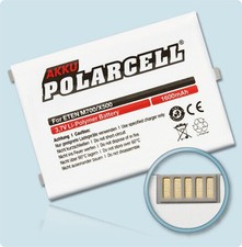 PolarCell Akku für ETEN Glofiish M700 X500 X500+ X600 X610 X650 Batterie Accu