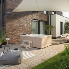 Outdoor Whirlpool mit Heizung