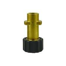 Adapter - Stecknippel Messing HV M22 für KÄRCHER Halblanzen