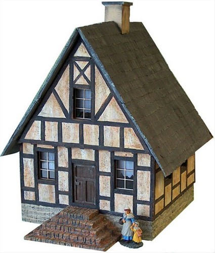 77520 kleines fachwerkhaus - kleines,