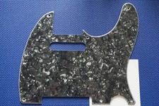 NEW Black Pearloid 8 Hole Telecaster PICKGUARD for Fender Standard Tele 3 Ply