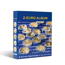 Leuchtturm 363159 NUMIS Münzalbum Sammelordner für 2 Euro Gedenkmünzen Neutral