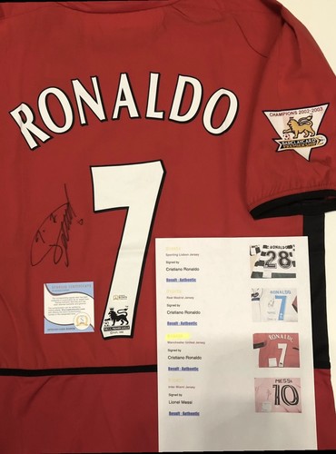 Cristiano ronaldo signed - ronaldo,