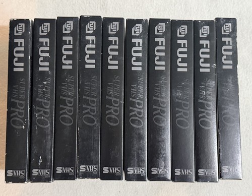 10x videokassetten fuji vhs - videokassetten,