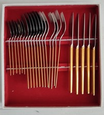 23-teiliges GMH Besteck hartvergoldet