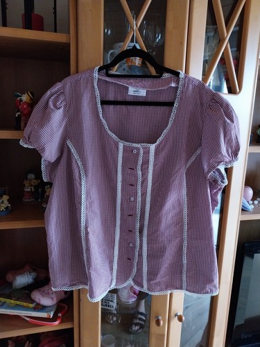 Trachtenbluse damen kariert - trachtenbluse,