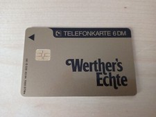 Telefonkarte Werther's Echte 6DM 1994 Auflage 7000