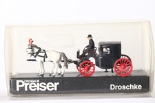 Preiser H0  Nr. 452  Droschke   in OVP  (326389) 5944