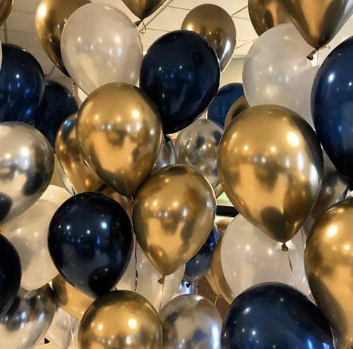 Chrom luftballons - 10-50,
