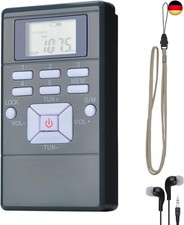 Tragbares stereo radio mit - fm-stereo-radio,