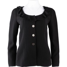 Chanel Chic Noir Wool Jacket