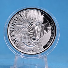 Kamerun 500 Francs 2020 Mandrill 1 OZ Silber 999 BU/ST