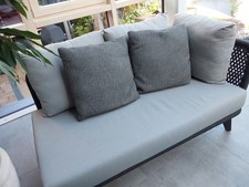 Outdoor Couch 2Sitzer, wetterfest,  neuwertig, Designer