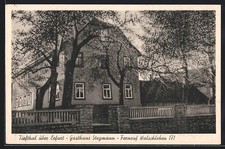 Ansichtskarte Tiefthal über Erfurt, Gasthaus Stegmann 