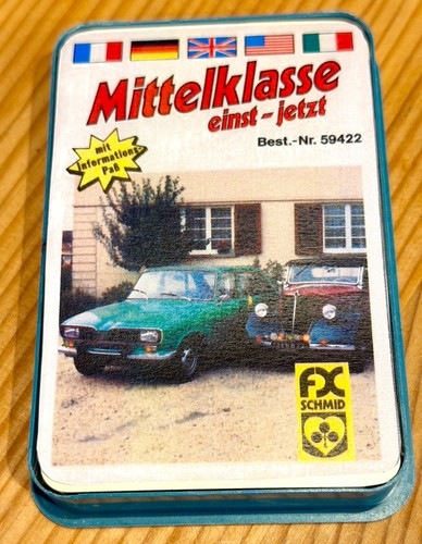 Autoquartett mittelklasse - autoquartett,