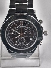 M.Johansson Herren Unisex UHR Keramik Ronda Quarzwerk  Chronograph ca.39mm