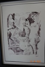 Picasso Lithographie Größe