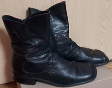 Damen Stiefeletten schwarz Gr. 38 (37) ECHTLEDER "Roby & Pier"