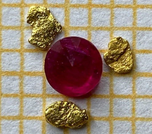 Natürliche goldnuggets - 3,
