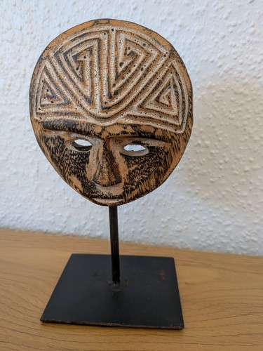 Boho holzmaske surya auf - holzmaske,