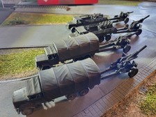 Minitanks BW Feldartillerie: Magirus Deutz Jupiter 7 t gl, 4x, + 4 Haubitzen