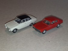 Wiking Ford Capri und Ford Taunus Badewanne, H0 1:87