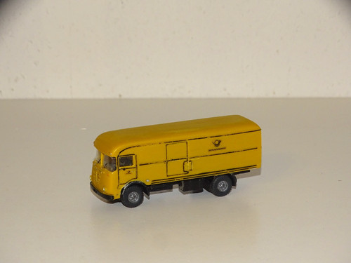 Büssing lu7 post koffer lkw - büssing,