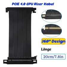Pcie x16 riser - 4.0, kabel