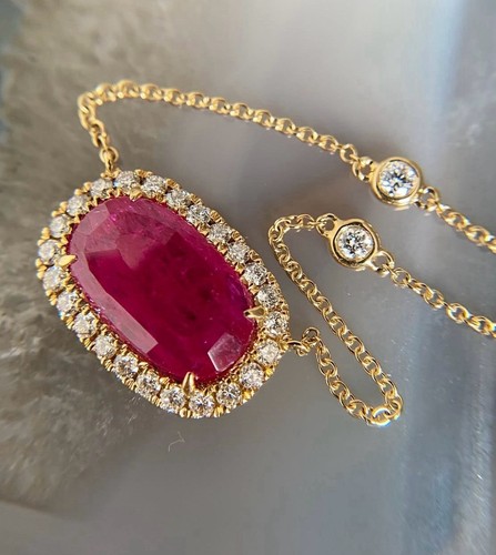 Natürliche rubin realdiamond - natürliche,