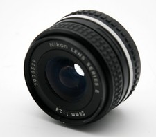Nikon Lens Serie E 28mm 1:2.8 Objektiv Lens für Nikon