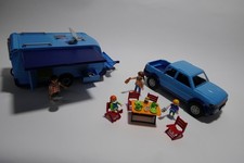 Playmobil Pick Up Truck mit Wohnwagen - Camping 9502