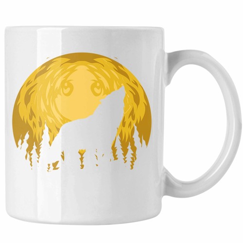 Einsamer wolf tasse - wolf,